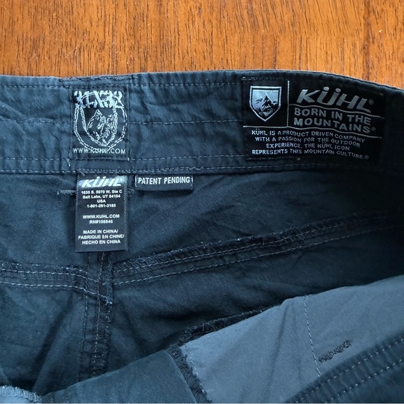 KÜHL Kuhl Renegade Hiking Pants Women’s 16 Black Stretch Outdoor Trail Pants - Picture 9 of 12